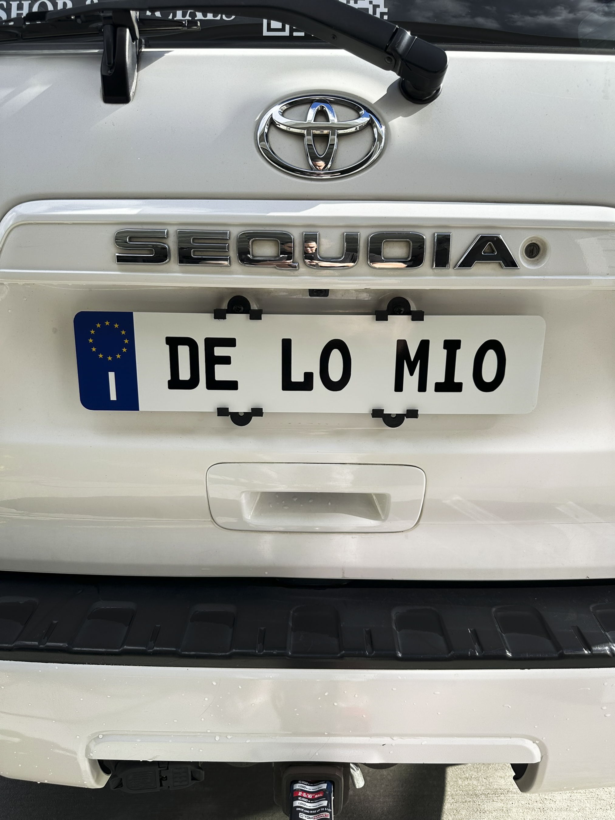 EU License Plate to US Car Adapter