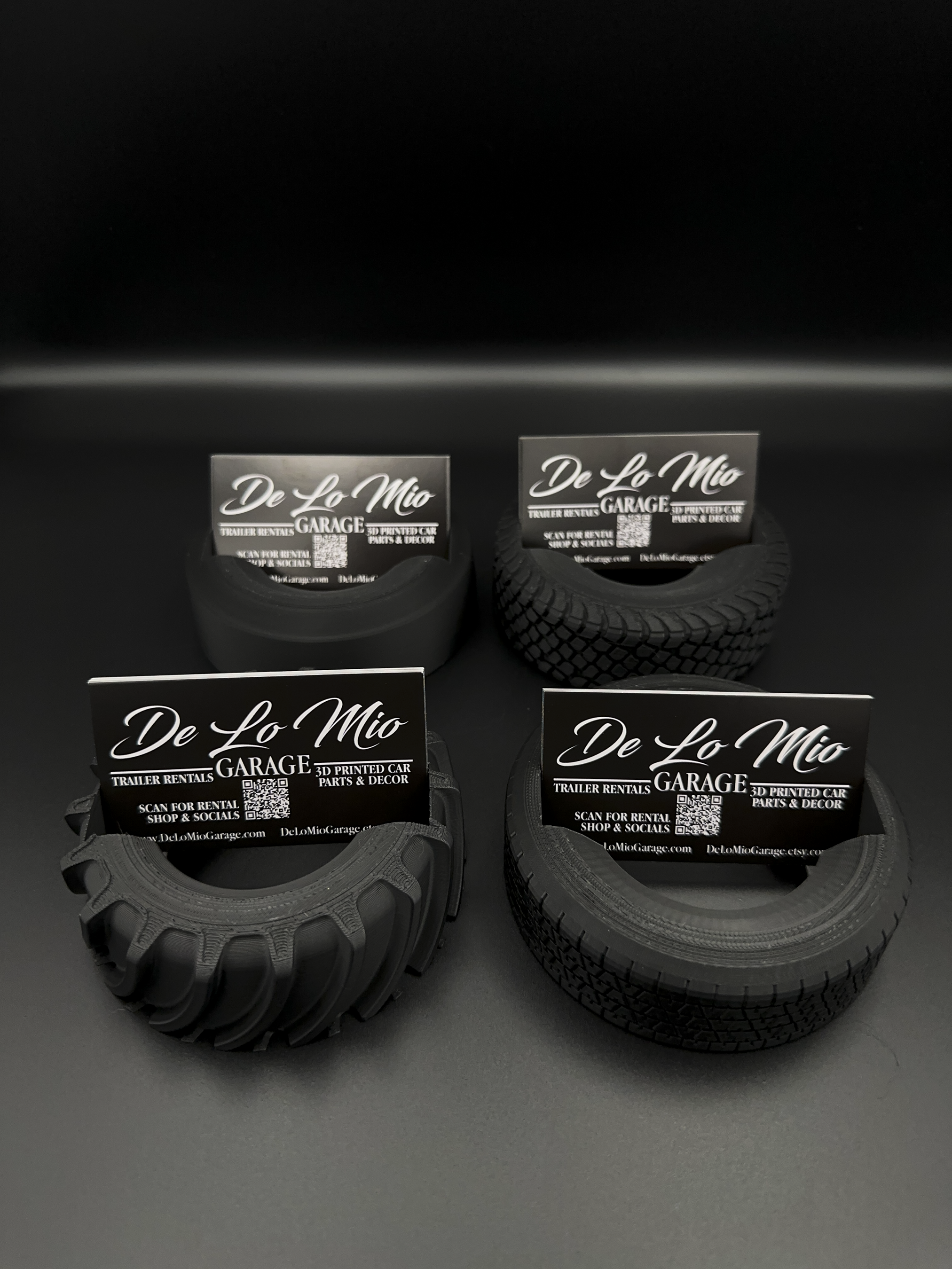 Tire Business Card Holder